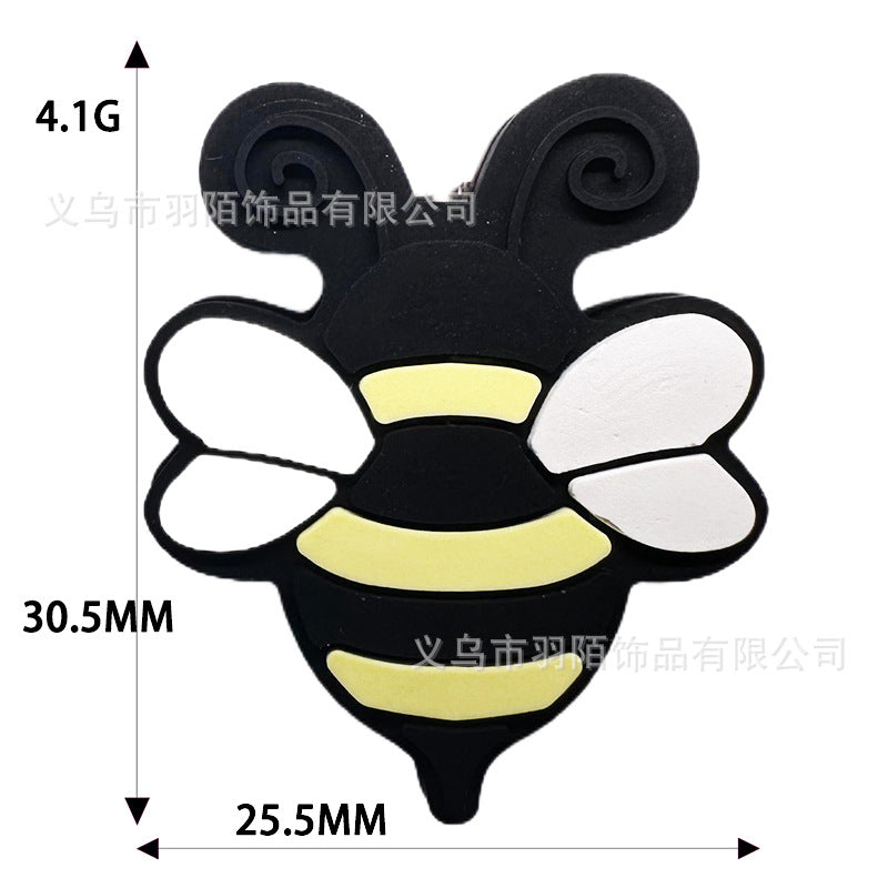 Wholesale 10PCS Pet Dog Cartoon Silicone Beads